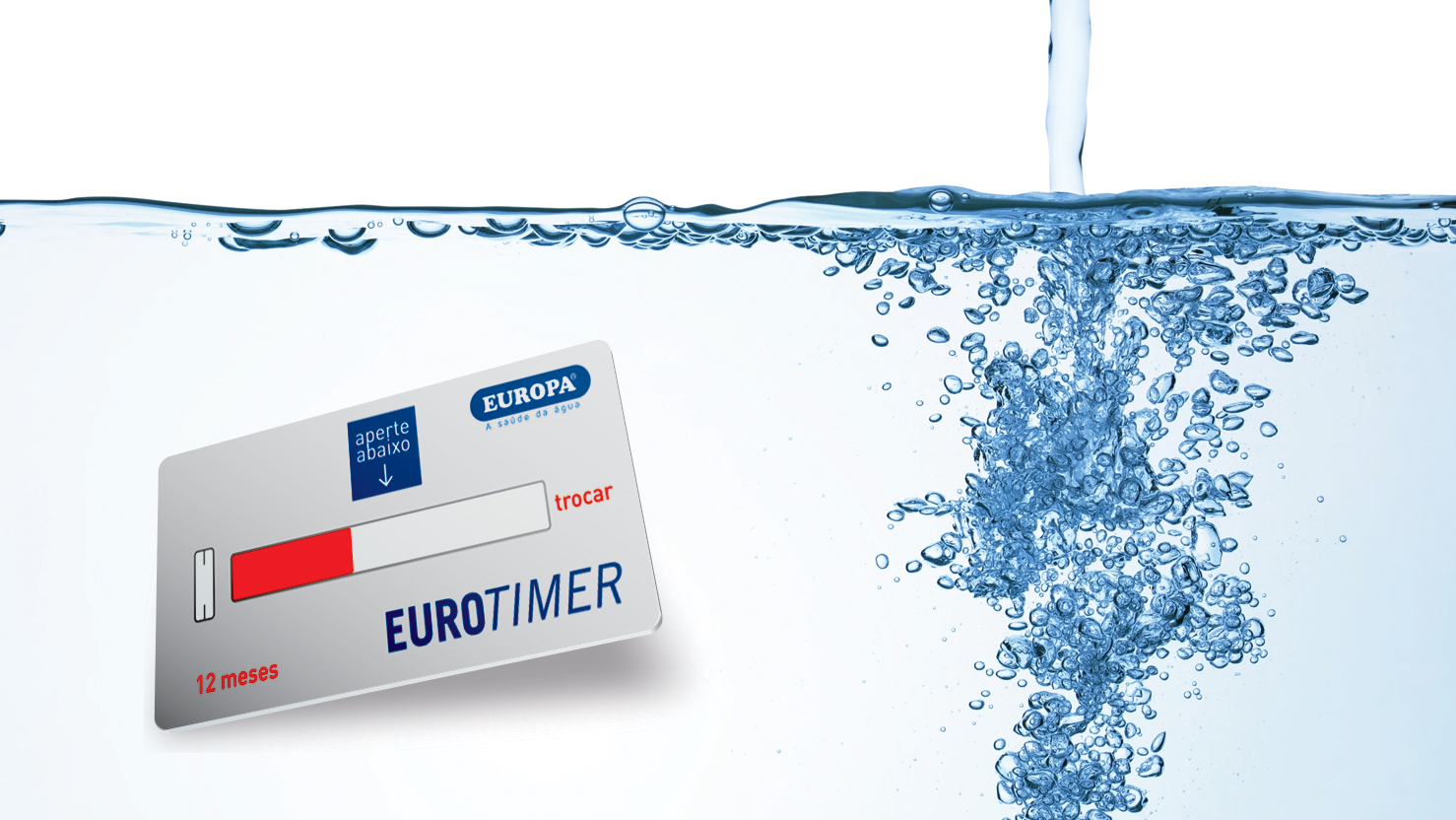 purificador de água europa com eurotimer